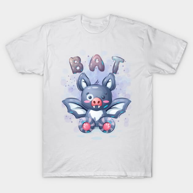 Cute bat T-Shirt by NoonDesign